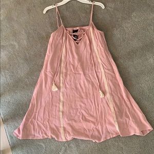 Pink babydoll dress